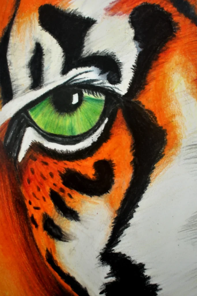 dessin tigre