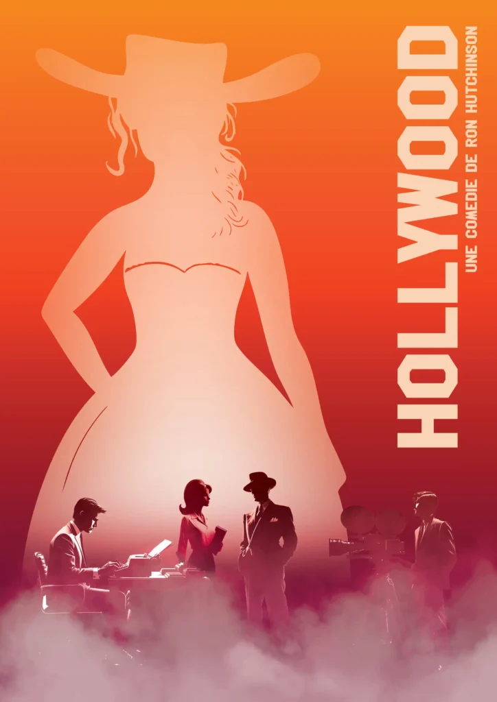 Affiche théâtre Hollywood Ron Hutchinson