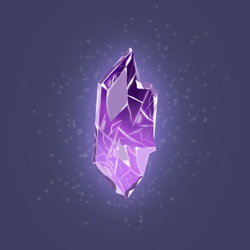 dessin cristal