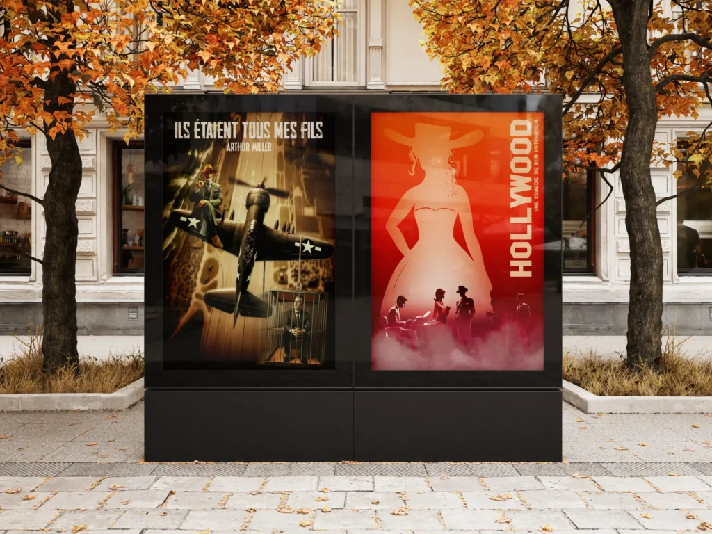 mockup d'affiches