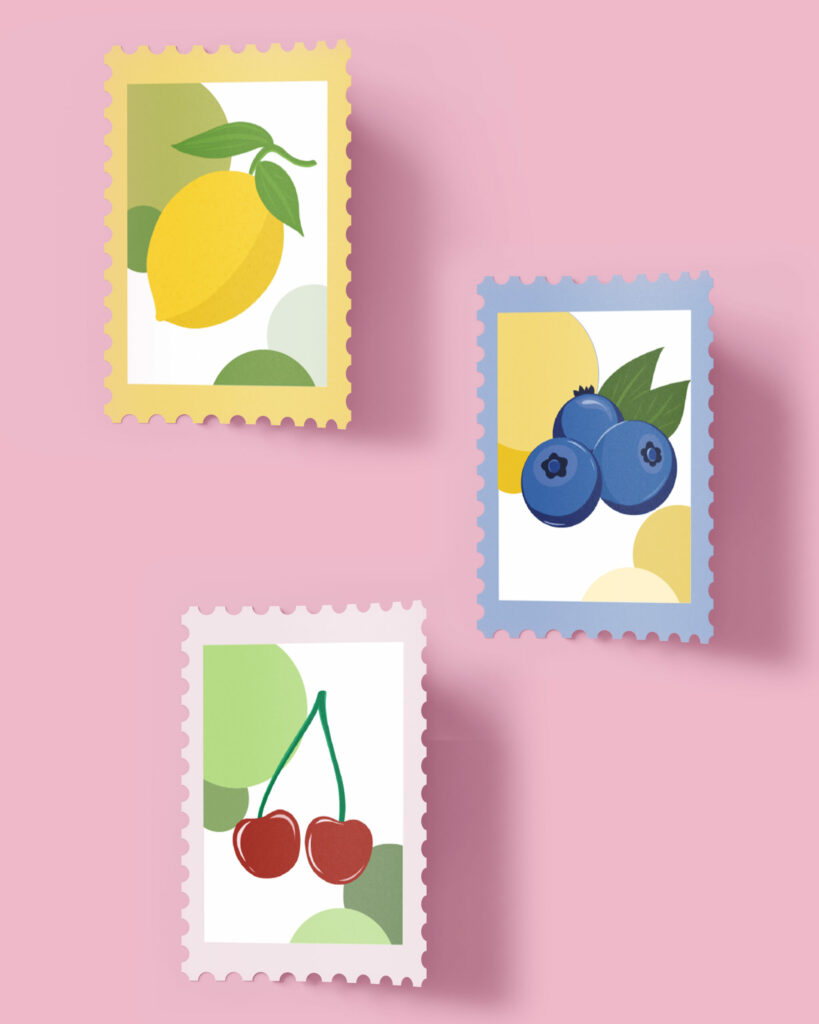 timbre sweet stamp de garance ducreux